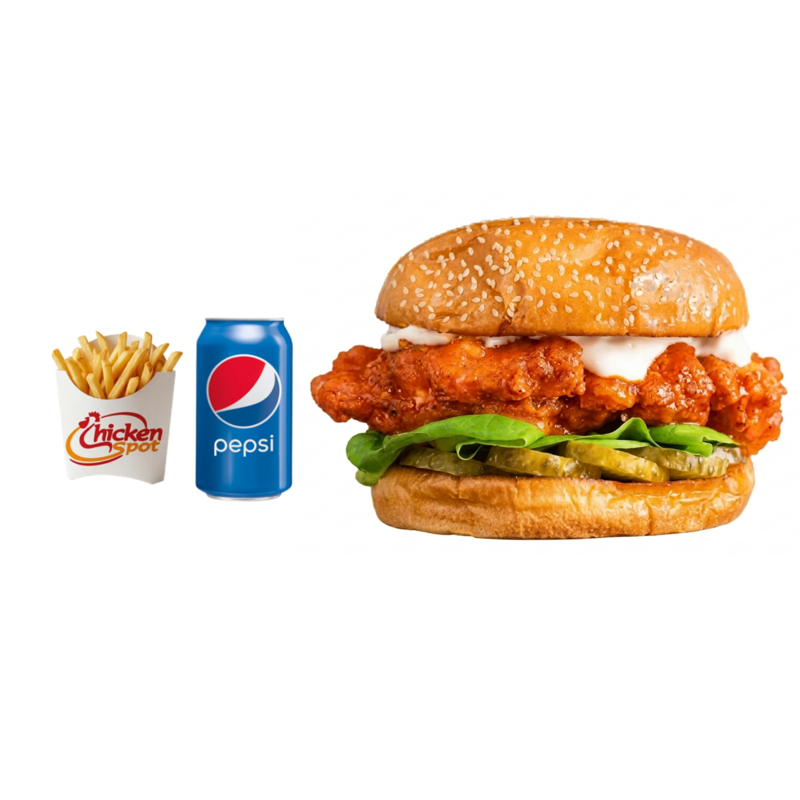 Spicy Chicken Fillet Burger